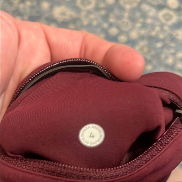 Lululemon Women's Burgundy Athletic Athleisure Leggings Gym Workout Yoga - Picture 7 of 11